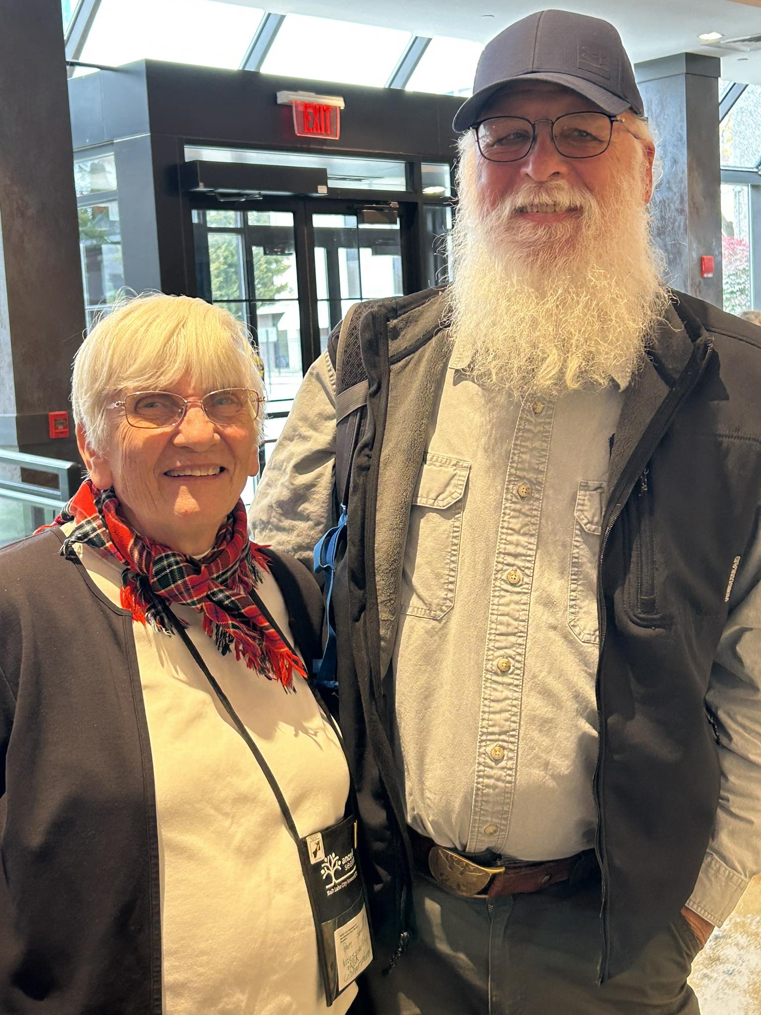 Pam Roberts and Keith Wilson